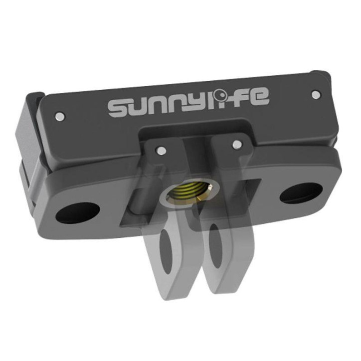 Sunnylife Adattatore a sgancio rapido magnetico 1/4" per DJI Action 2/3/4