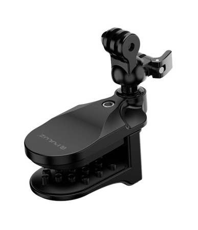 PULUZ Supporto per Casco per Action Cam GoPro DJI Nero