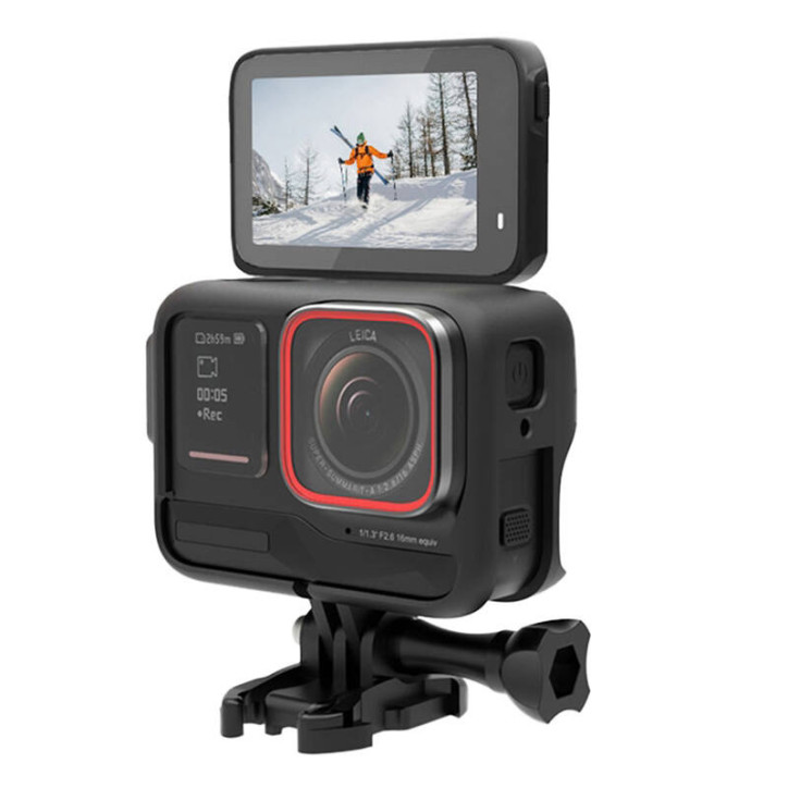 Cage in Plastica PULUZ per Insta360 Ace Pro (Nero) Cage in Plastica PULUZ per Insta360 Ace Pro (Nero)