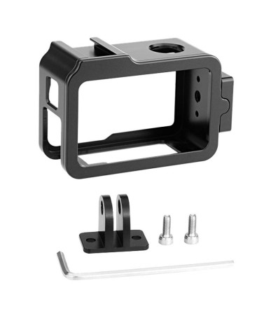 PULUZ Cage in Metallo con Slitta Fredda per DJI Osmo Action 4/3
