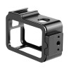 PULUZ Cage in Metallo con Slitta Fredda per DJI Osmo Action 4/3
