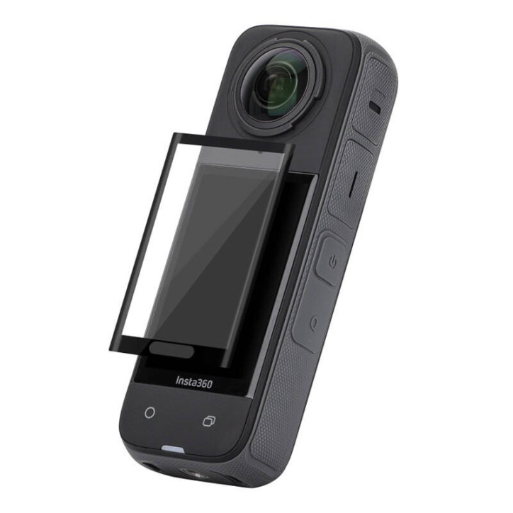 Sunnylife Pellicola Protettiva in Vetro Temperato (2 Pezzi) per Insta360 X4 / X5