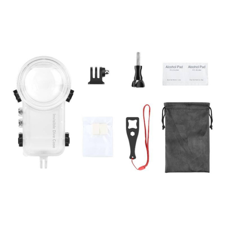 Custodia subacquea impermeabile PULUZ per Insta360 X4 Custodia subacquea impermeabile PULUZ per Insta360 X4