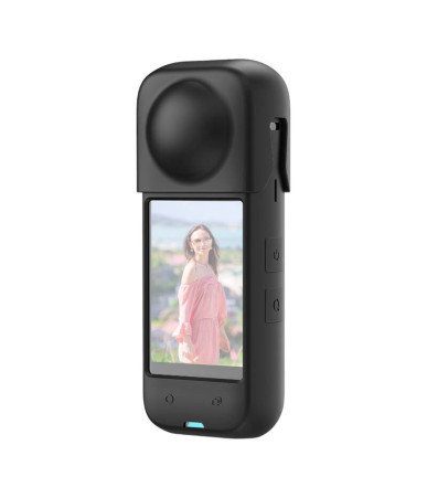 Custodia protettiva in silicone PULUZ per Insta360 X4 (Nero)