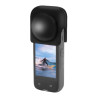 PULUZ Cover in silicone per obiettivo per Insta360 X4 / X5 (Nero)