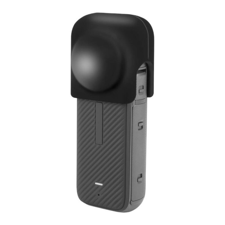 PULUZ Cover in silicone per obiettivo per Insta360 X4 / X5 (Nero)