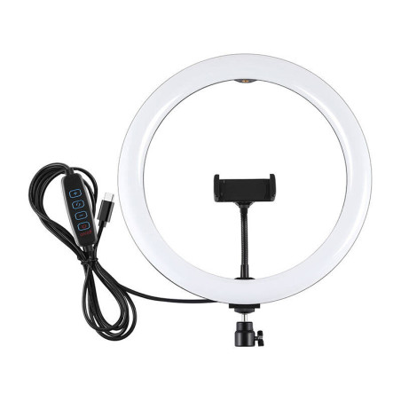 PULUZ PU656B Ring Light con supporto per telefono