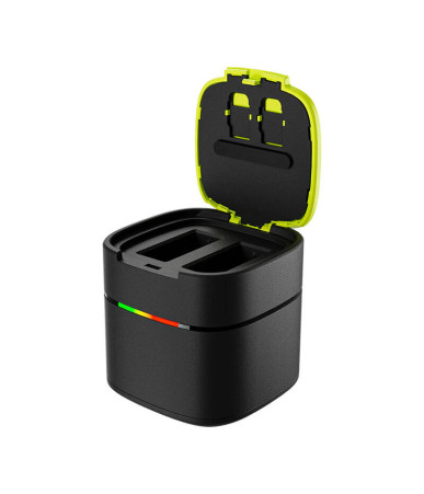 TELESIN Caricatore Dual Channel per GoPro Hero 12/11/10/9 (Fast Charging)