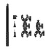 PULUZ Supporto Manubrio Moto/Bici con Selfie Stick 150 cm