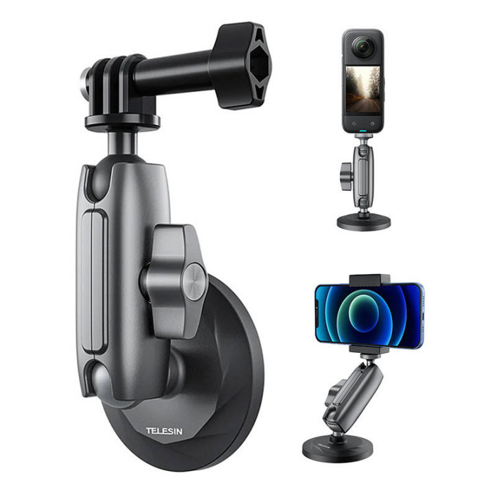 Telesin Supporto Magnetico per Action Cam CMM-001 Telesin Supporto Magnetico per Action Cam CMM-001