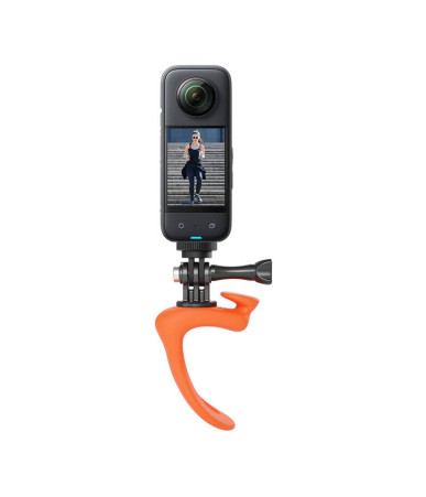 Telesin supporto multifunzione in silicone per action camera (Arancione)