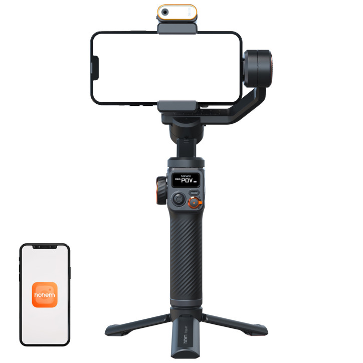 Hohem iSteady M6 Kit Gimbal Stabilizzatore per Smartphone Nero Hohem iSteady M6 Kit Gimbal Stabilizzatore per Smartphone Nero