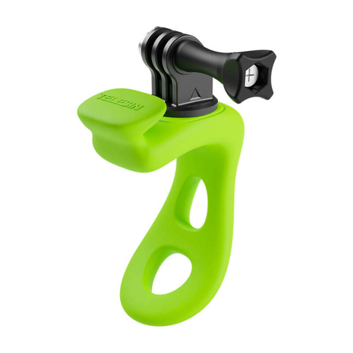 Telesin Supporto ad Anello Multifunzione per Action Cam Verde Telesin Supporto ad Anello Multifunzione per Action Cam Verde