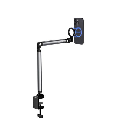 Telesin Treppiede Magnetico da Tavolo con Morsetto P3-DS-02