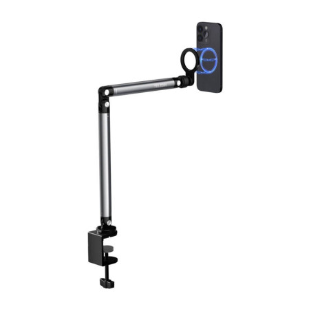 Telesin Treppiede Magnetico da Tavolo con Morsetto P3-DS-02