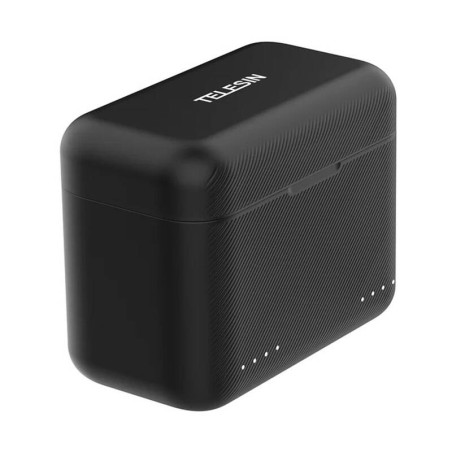 TELESIN Caricatore 2 slot + porta card per Insta360 X4