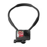 Telesin Supporto da Collo per Action Cam e Smartphone Nero