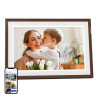 Arzopa D10 10.1" Cornice Digitale Marrone Scuro