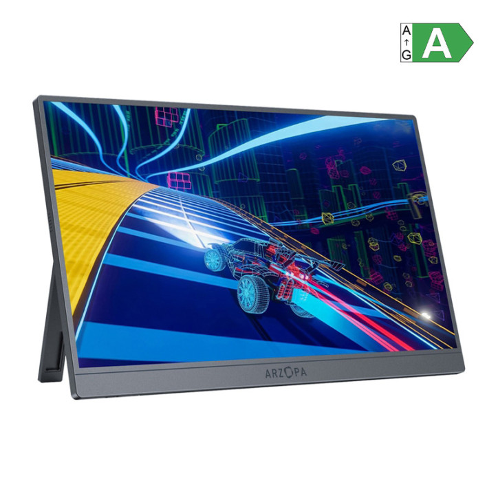 Arzopa Z1FC Argento Grigio 16.1" Monitor Portatile