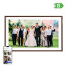 Arzopa D156 15.6" Cornice Digitale Marrone
