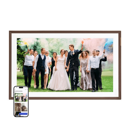 Arzopa D156 15.6" Cornice Digitale Marrone
