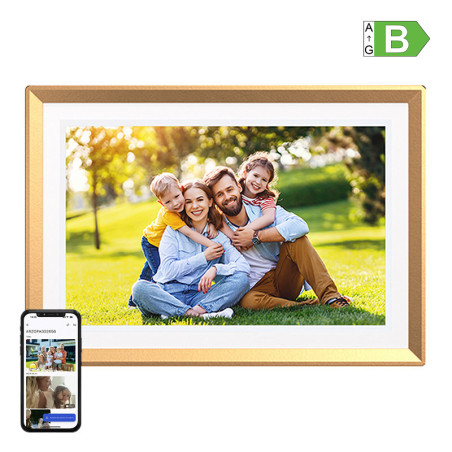 Arzopa D10 10.1" Cornice Digitale Oro 32GB WiFi