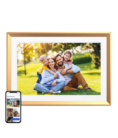 Arzopa D10 10.1" Cornice Digitale Oro 32GB WiFi