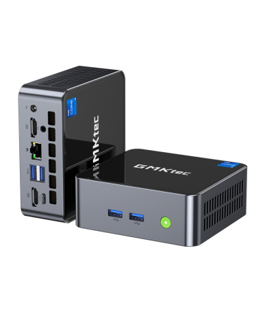 GMKtec M3 Mini PC Intel i5-12450H 16GB RAM 512GB SSD Nero