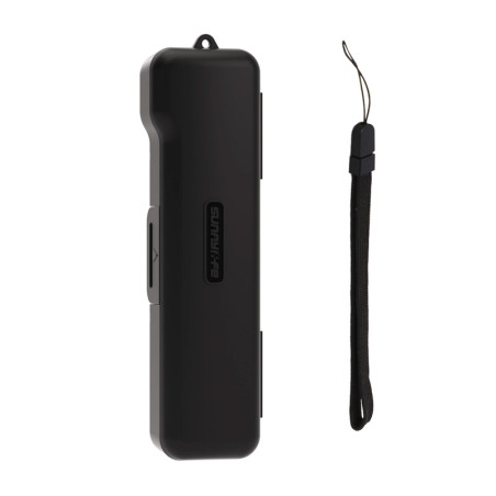 Custodia protettiva Sunnylife con laccetto per Osmo Pocket 3 (Nero)
