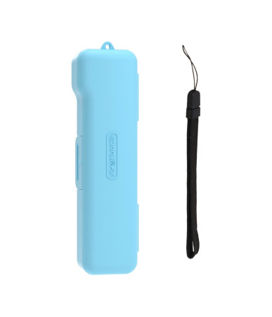 Custodia protettiva Sunnylife con laccetto per Osmo Pocket 3 (Blu)