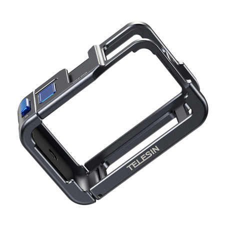 Telesin Custodia in Metallo per DJI ACTION 3/4/5 Camera