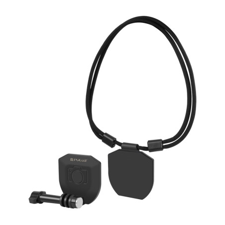 Puluz Supporto Magnetico da Collo per Action Camera Nero