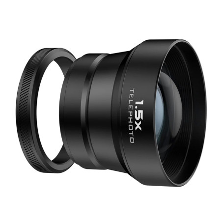 Freewell telephoto lens 1.5x per FUJI X1000VI/X100V (Nero)