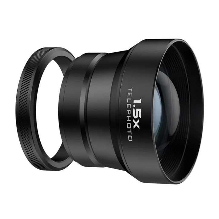 Freewell telephoto lens 1.5x per FUJI X1000VI/X100V (Nero) Freewell telephoto lens 1.5x per FUJI X1000VI/X100V (Nero)