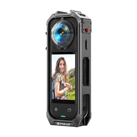 PULUZ custodia protettiva in metallo per Insta360 X5