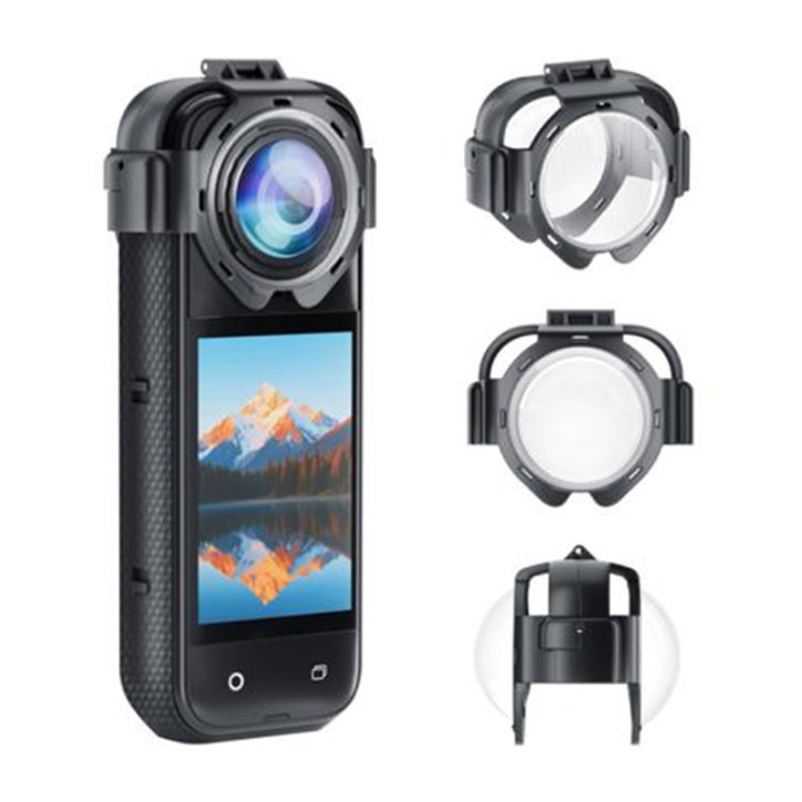 Copri lenti Puluz per Insta360 X5 (snap-on)