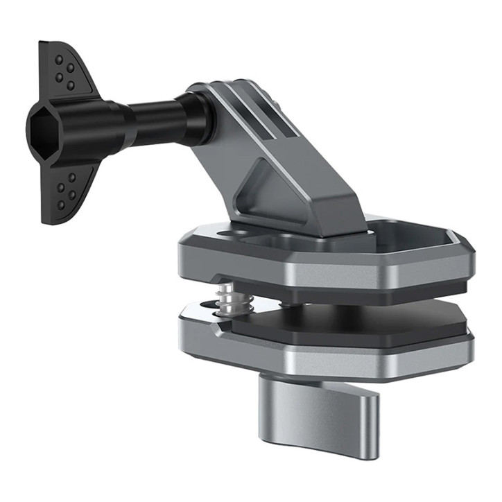 Telesin Supporto a Morsetto per Parabrezza Moto per Action Cam S3-EAK-03 Telesin Supporto a Morsetto per Parabrezza Moto per Action Cam S3-EAK-03