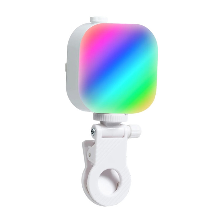 Ice Cube Telesin luce selfie con supporto per telefono