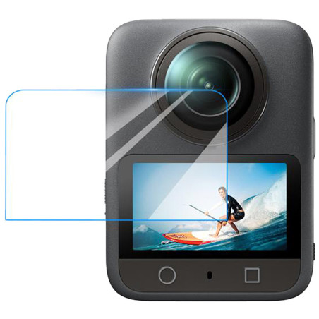 Puluz Pellicola Protettiva in Vetro Temperato per DJI Osmo 360 (Trasparente)