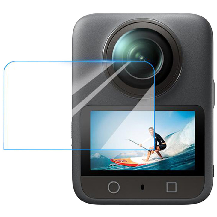 Puluz Pellicola Protettiva in Vetro Temperato per DJI Osmo 360 (Trasparente)