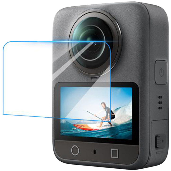 Puluz Pellicola Protettiva in Vetro Temperato per DJI Osmo 360 (Trasparente)