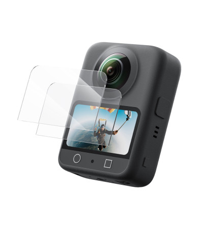 Telesin Set Vetro Protettivo 360 per DJI Osmo