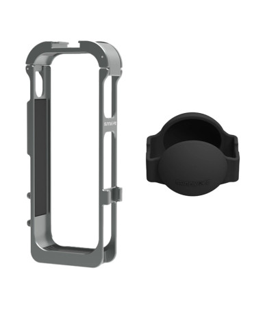 Sunnylife cornice magnetica in metallo con cover in silicone per Insta360 X5