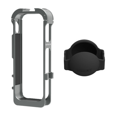Sunnylife cornice magnetica in metallo con cover in silicone per Insta360 X5