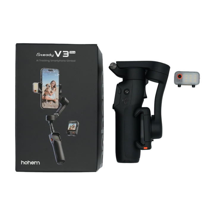 Hohem iSteady V3 Ultra Gimbal Stabilizzatore Smartphone Nero Hohem iSteady V3 Ultra Gimbal Stabilizzatore Smartphone Nero