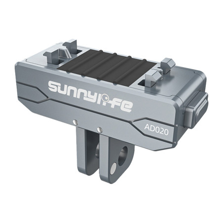 Sunnylife AD020 adattatore magnetico in alluminio per Insta360 X5 / Ace / Ace Pro 2 / 1