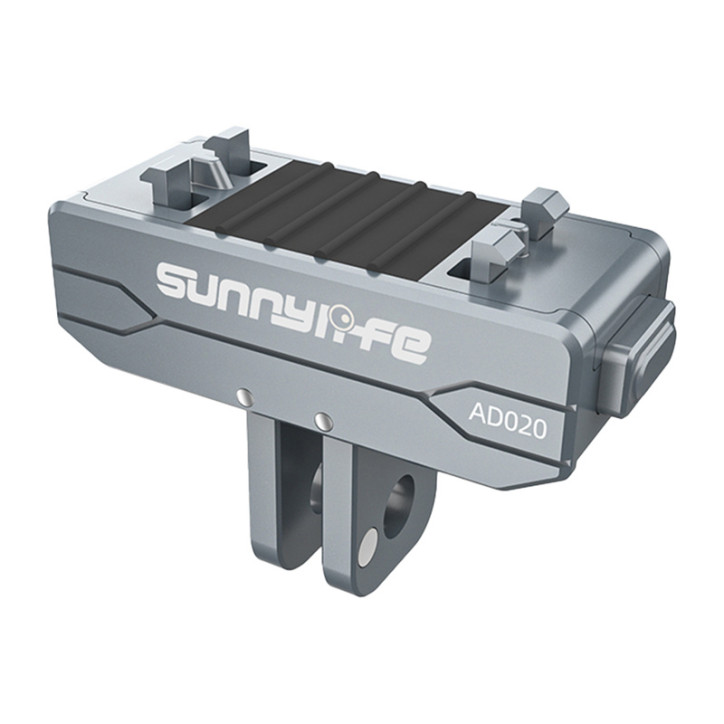 Sunnylife AD020 adattatore magnetico in alluminio per Insta360 X5 / Ace / Ace Pro 2 / 1