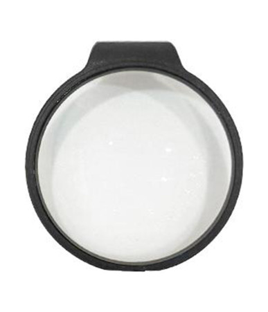 PULUZ Vetro Protettivo per Obiettivo in Vetro Temperato per DJI Osmo 360 (Nero)