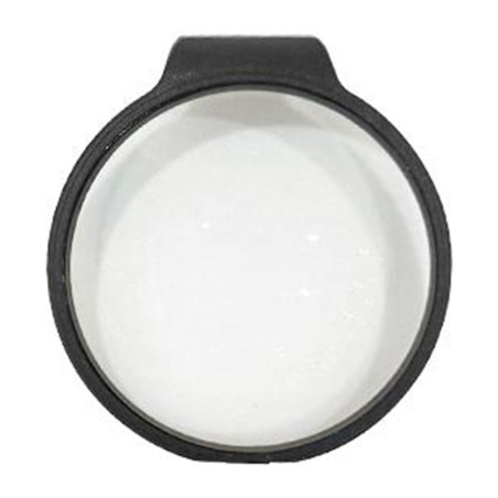 PULUZ Vetro Protettivo per Obiettivo in Vetro Temperato per DJI Osmo 360 (Nero)