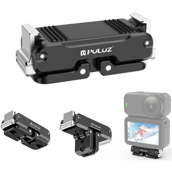 PULUZ Supporto Magnetico in Metallo per DJI Osmo Nano Nero PULUZ Supporto Magnetico in Metallo per DJI Osmo Nano Nero